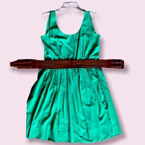 Emerald Green Calvin Klein Dress